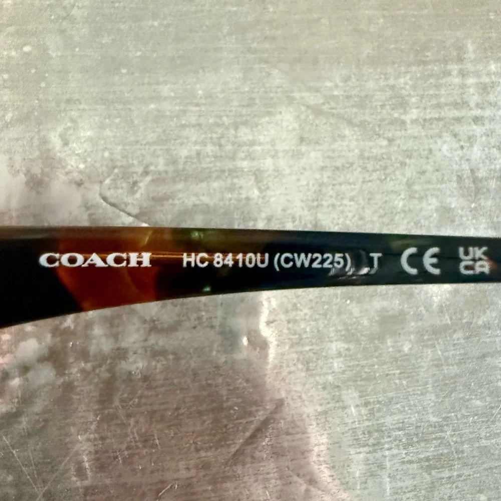 NEW Coach Women's Multi-Color Tortoise Sunglasses CW225 - Picture 7 of 10